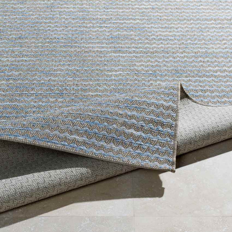 Cap-Pele Modern Sky Blue Area Rug