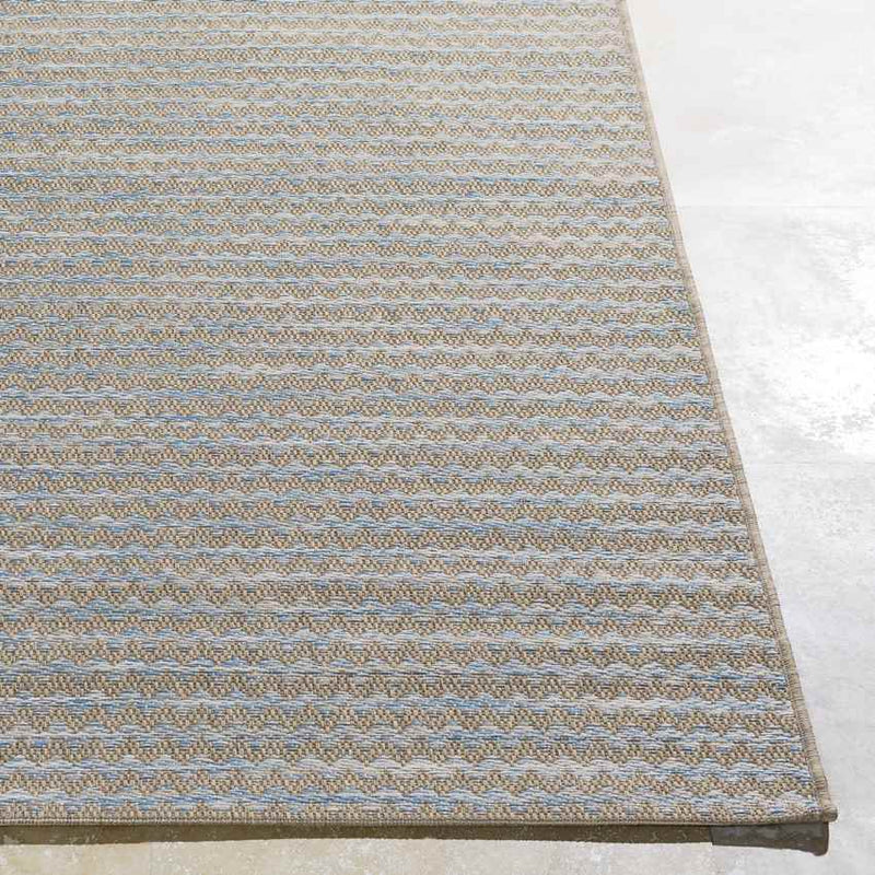 Cap-Pele Modern Sky Blue Area Rug