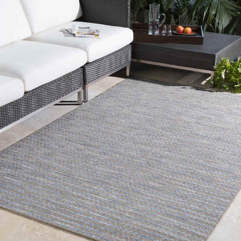 Cap-Pele Modern Sky Blue Area Rug