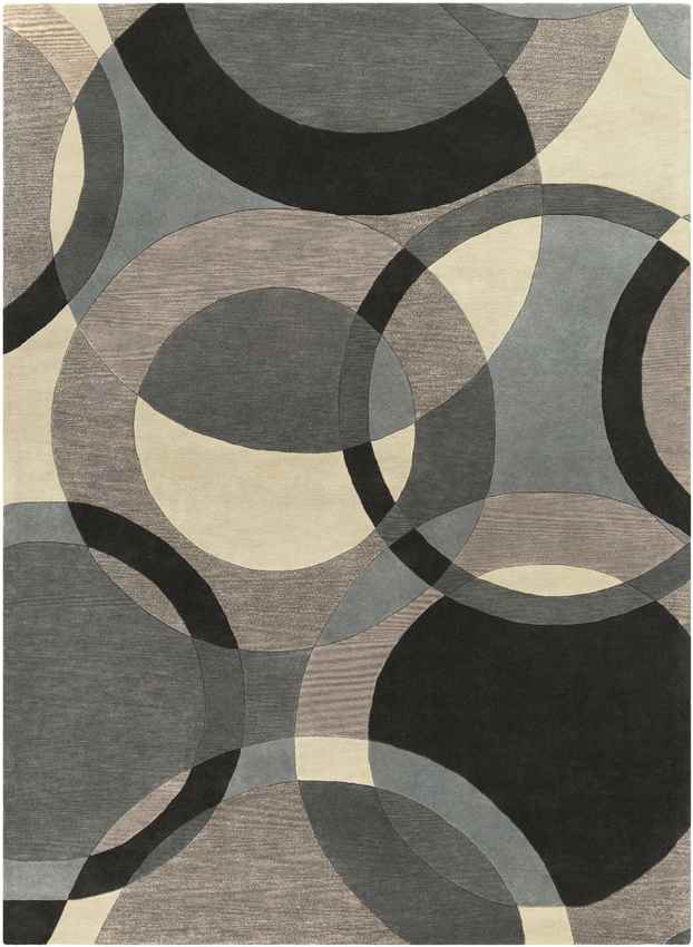 Besancon Modern Khaki Area Rug