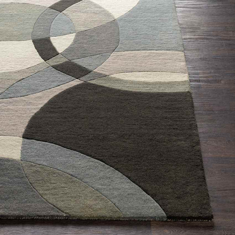 Besancon Modern Khaki Area Rug