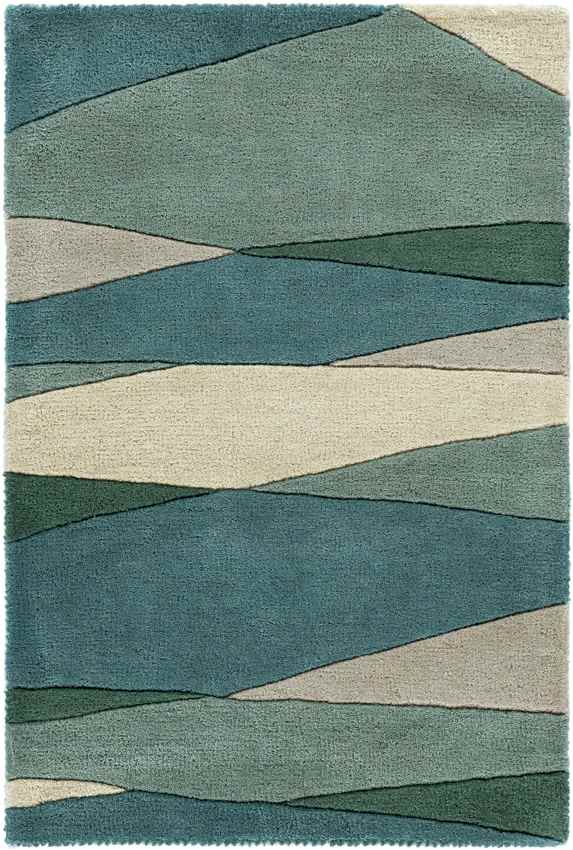 Mulhouse Modern Sea Foam Area Rug