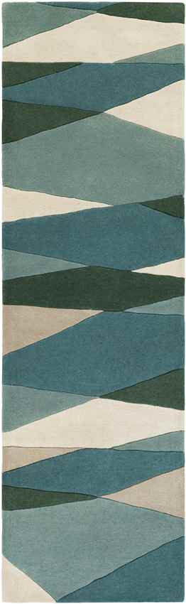 Mulhouse Modern Sea Foam Area Rug