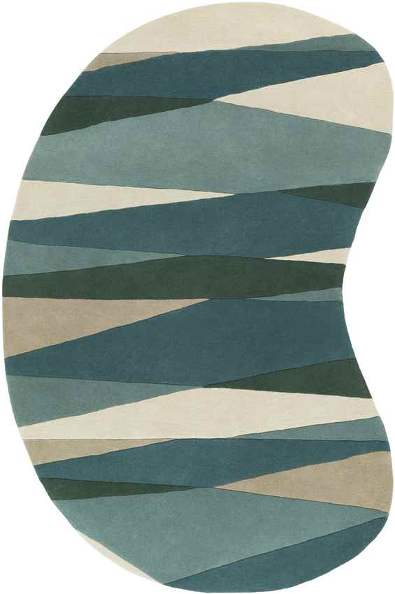 Mulhouse Modern Sea Foam Area Rug