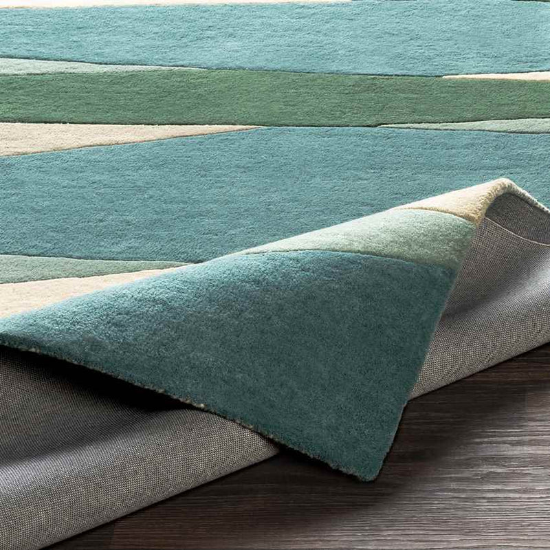 Mulhouse Modern Sea Foam Area Rug