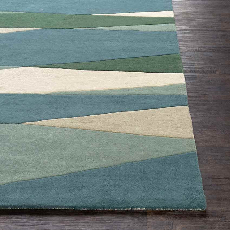 Mulhouse Modern Sea Foam Area Rug