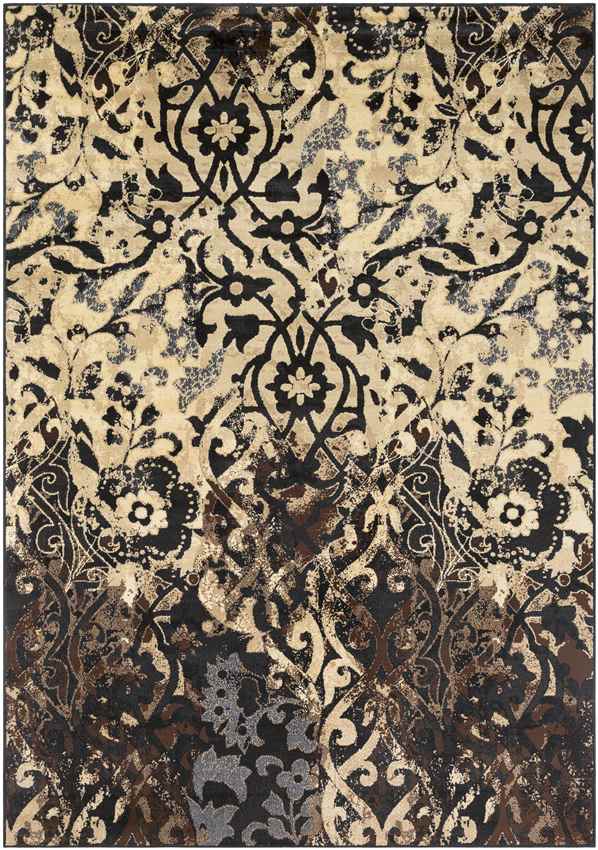 Harvey Traditional Charcoal Area Rug