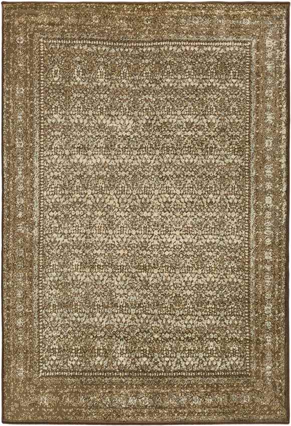 McAdam Traditional Dark Brown Area Rug