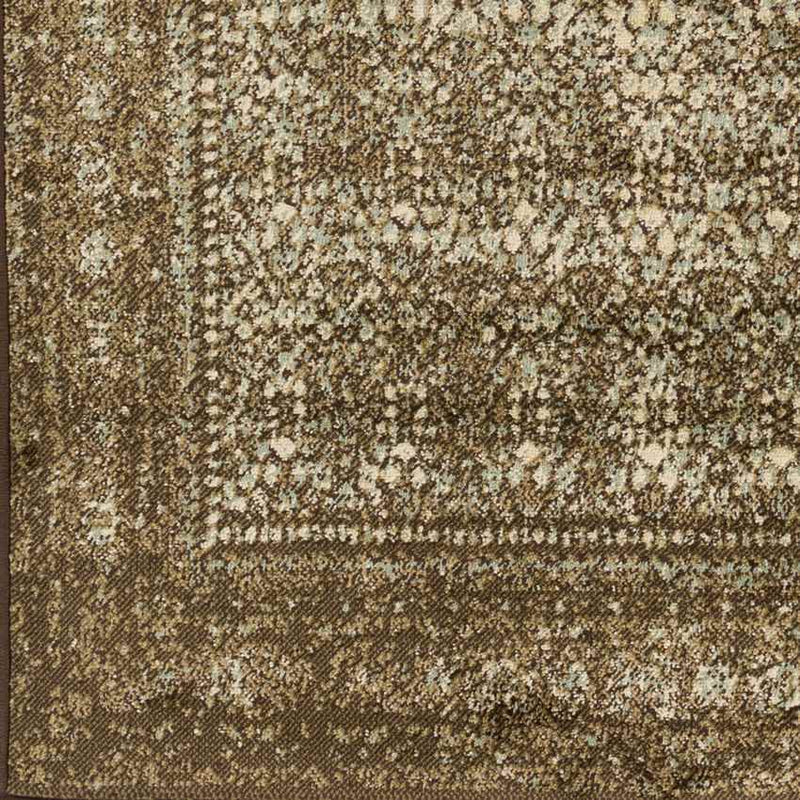 McAdam Traditional Dark Brown Area Rug