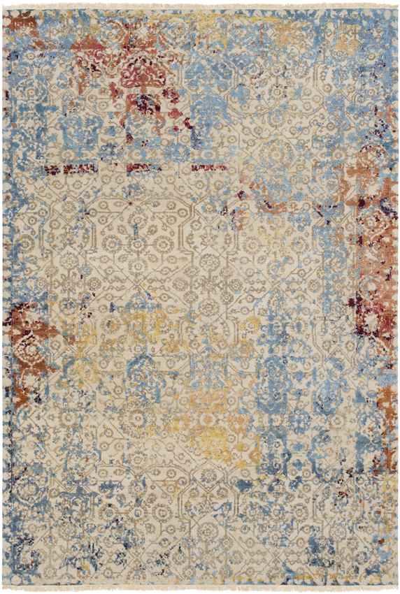 Neguac Traditional Aqua Area Rug