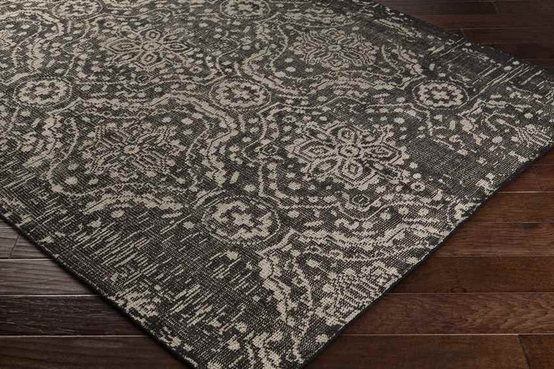 Nigadoo Traditional Black Area Rug