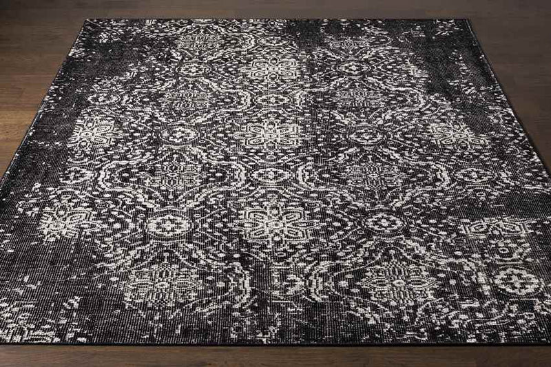 Nigadoo Traditional Black Area Rug