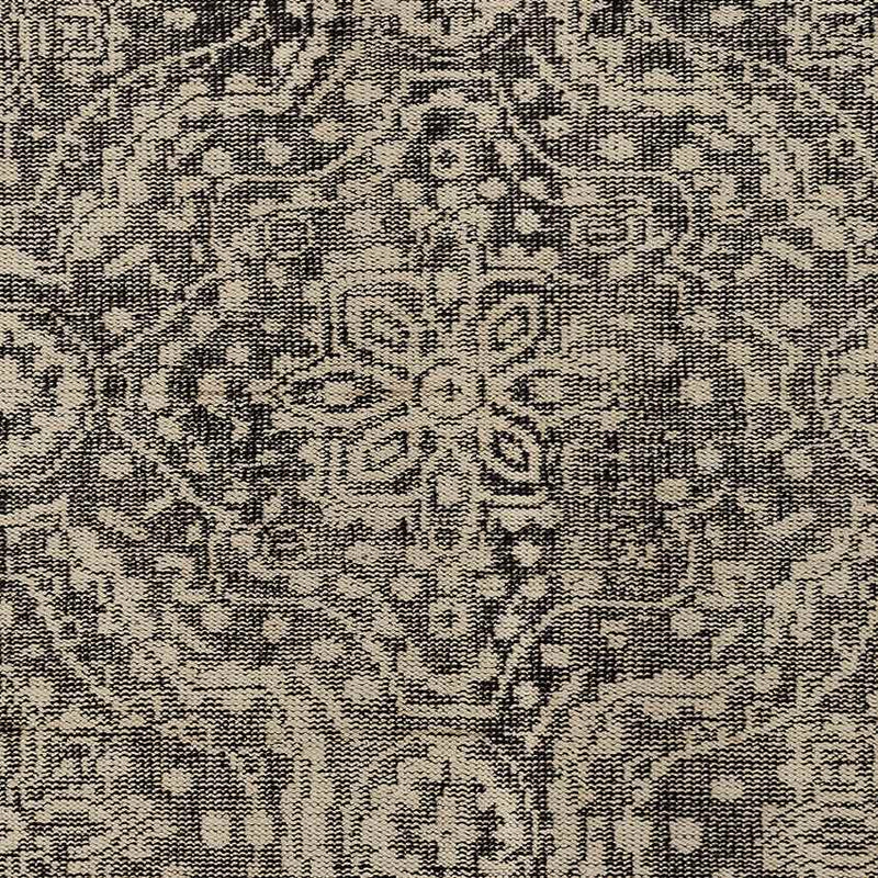 Nigadoo Traditional Black Area Rug