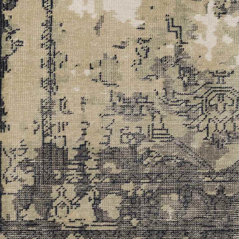 Barren Traditional Navy Area Rug