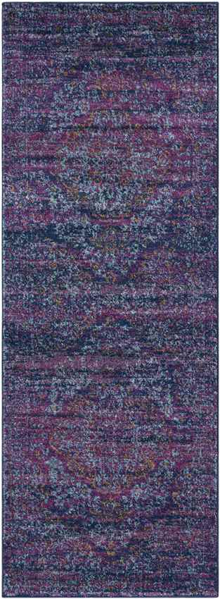 Cocagne Traditional Teal Area Rug