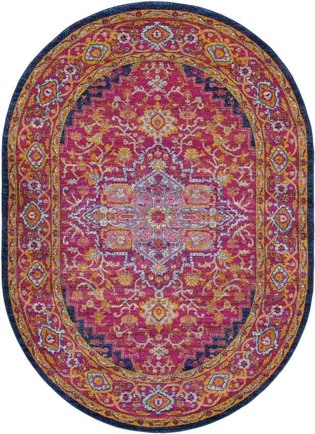 Aquaforte Traditional Garnet Area Rug