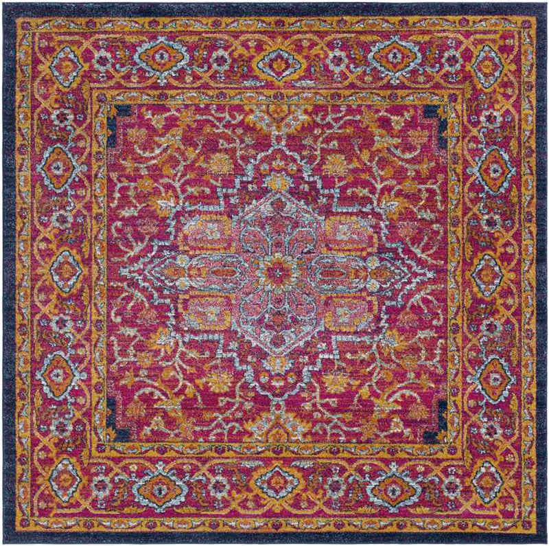 Aquaforte Traditional Garnet Area Rug