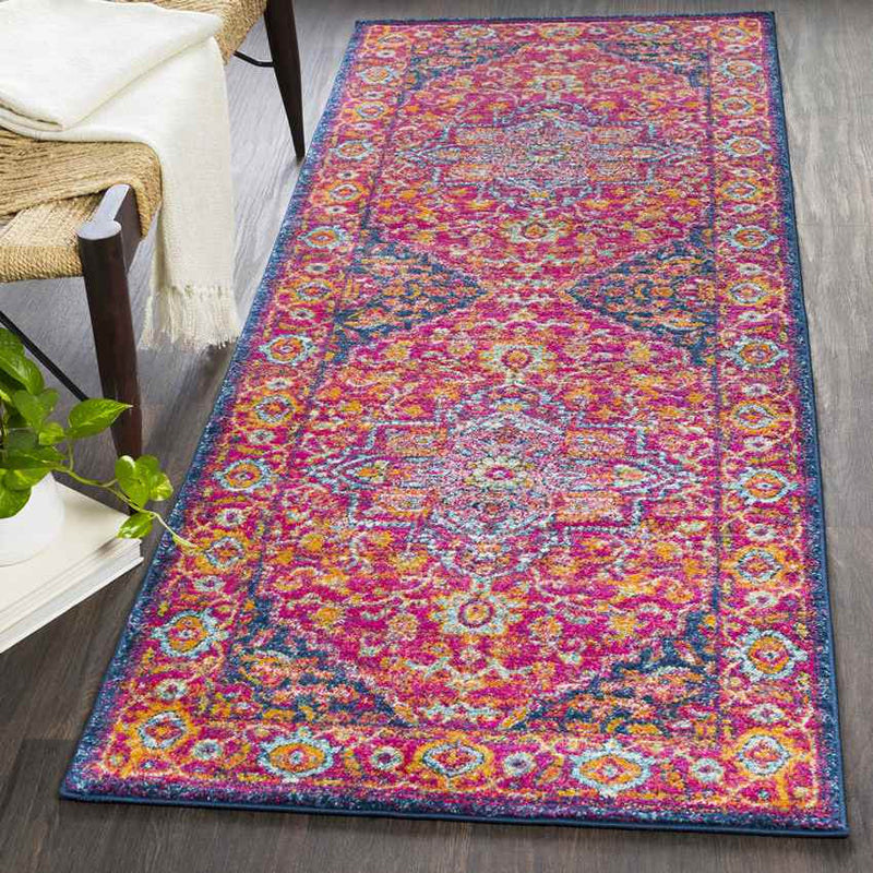 Aquaforte Traditional Garnet Area Rug