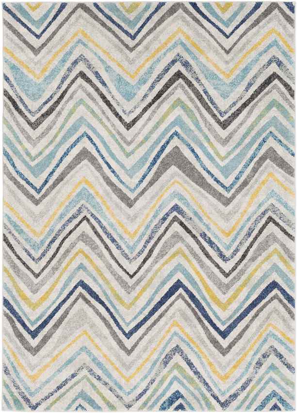 Baytona Modern Dark Blue Area Rug