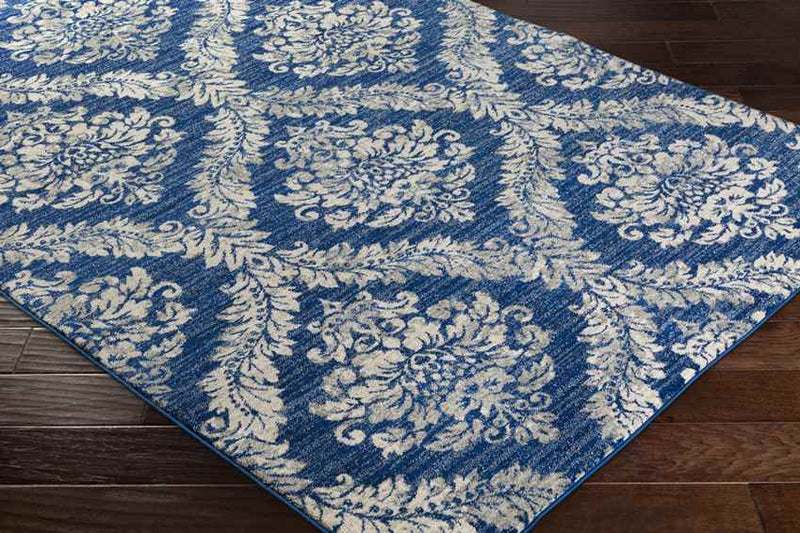 Bellburns Cottage Dark Blue Area Rug