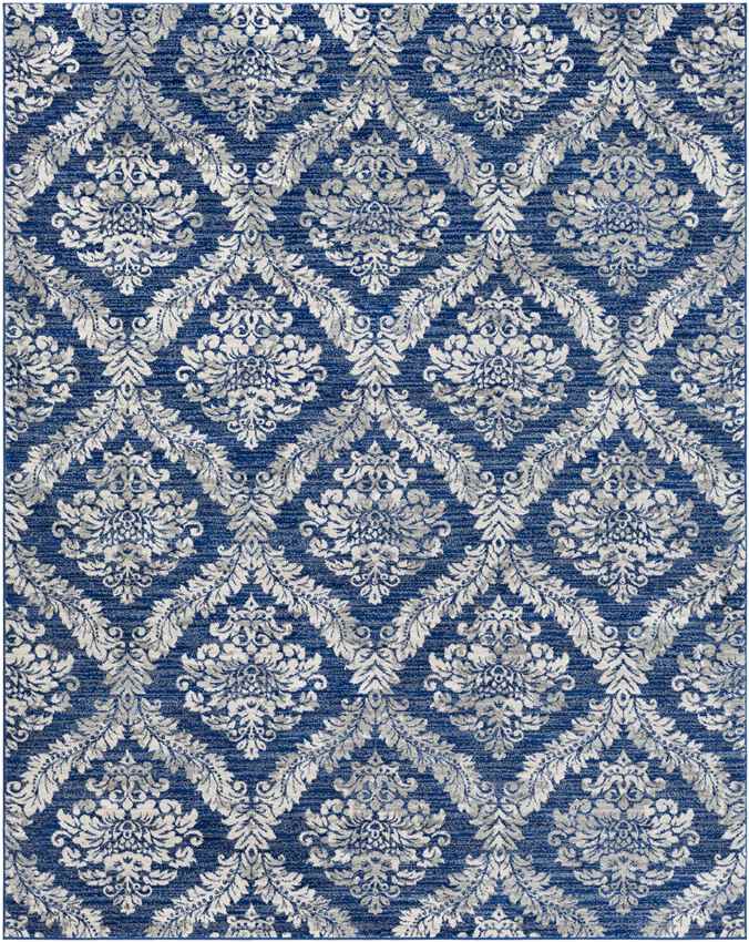 Bellburns Cottage Dark Blue Area Rug