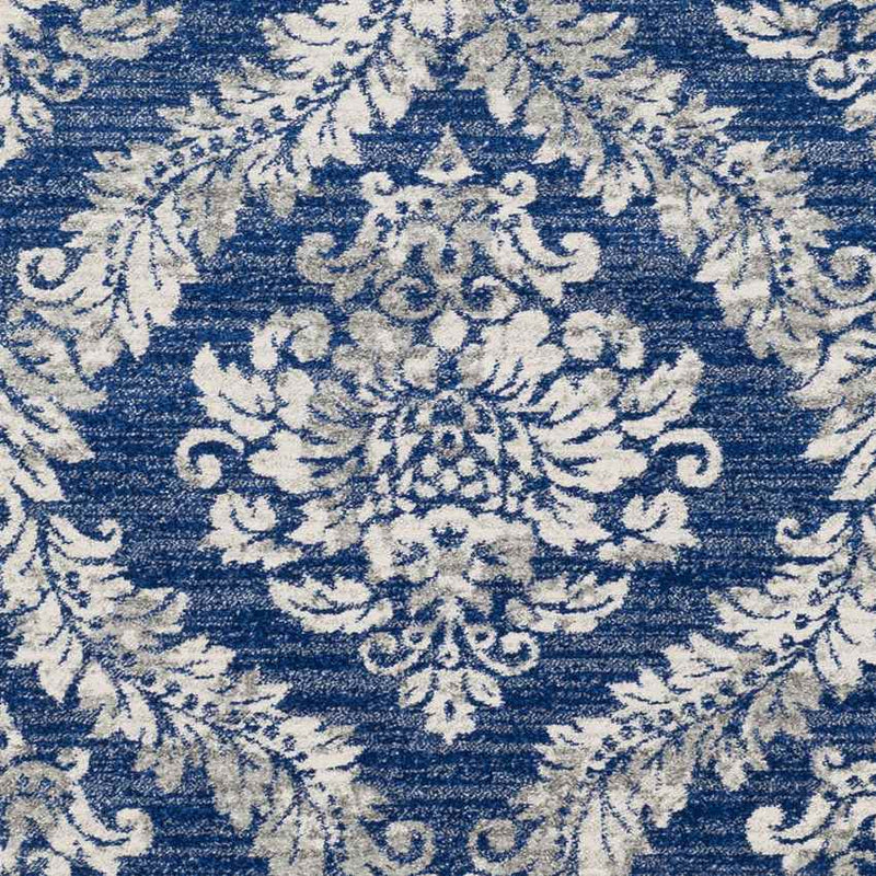 Bellburns Cottage Dark Blue Area Rug