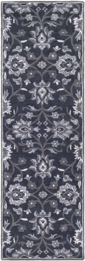 Eckville Traditional Charcoal Area Rug