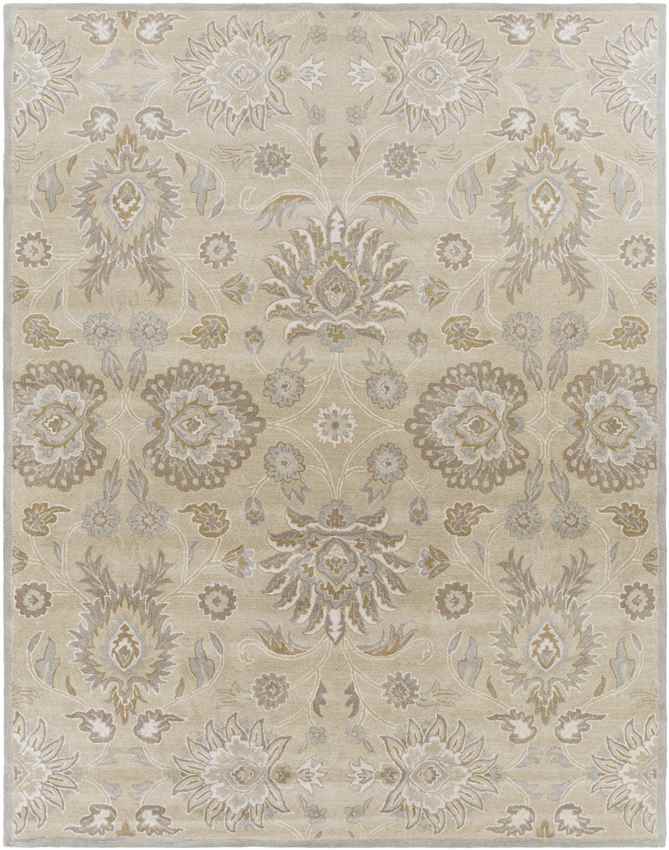 Eckville Traditional Light Gray Area Rug