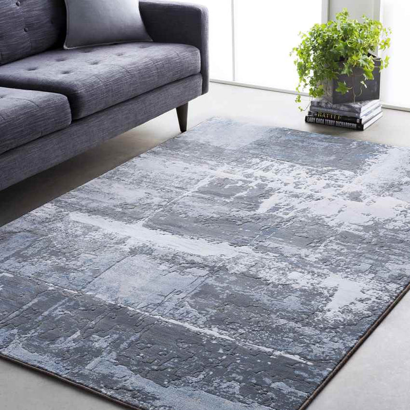 Nobleford Modern Denim Area Rug