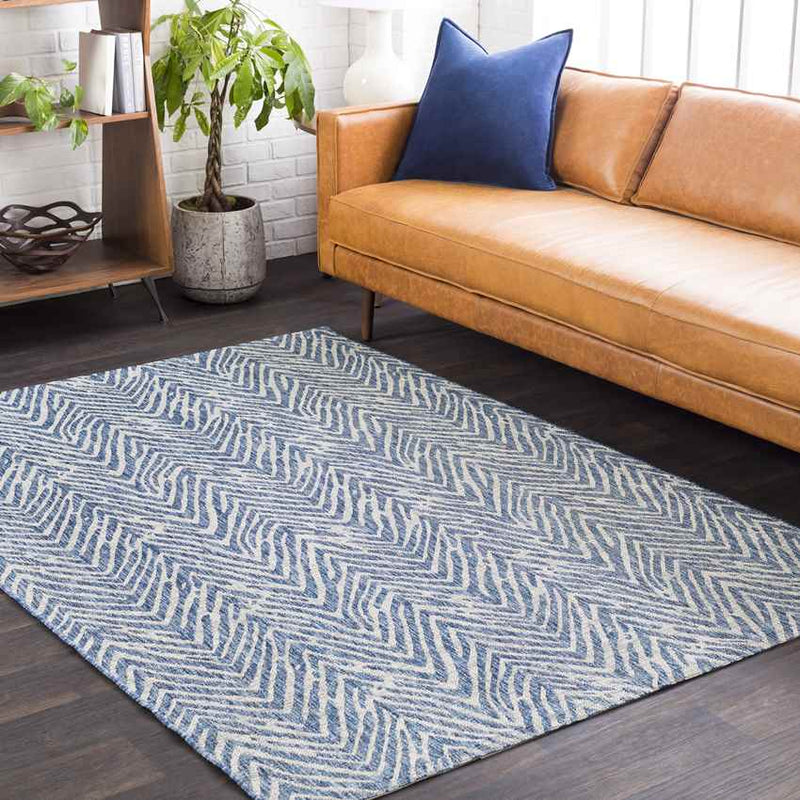 Keels Modern Denim Area Rug