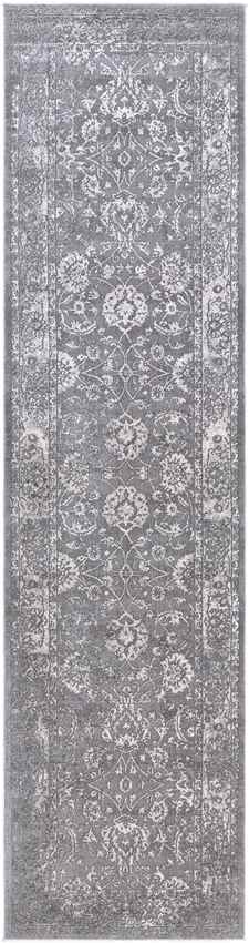 Meadows Traditional Medium Gray Area Rug