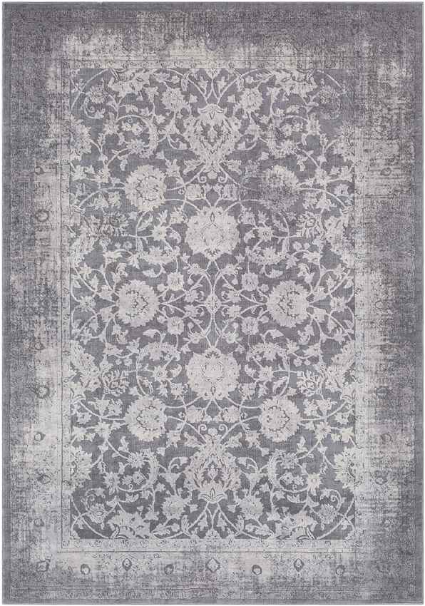 Meadows Traditional Medium Gray Area Rug