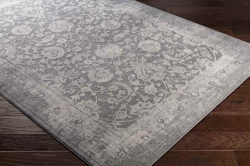 Meadows Traditional Medium Gray Area Rug