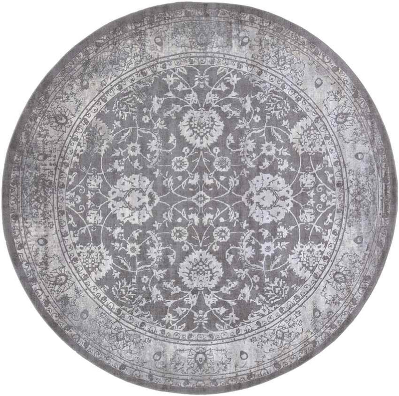 Meadows Traditional Medium Gray Area Rug