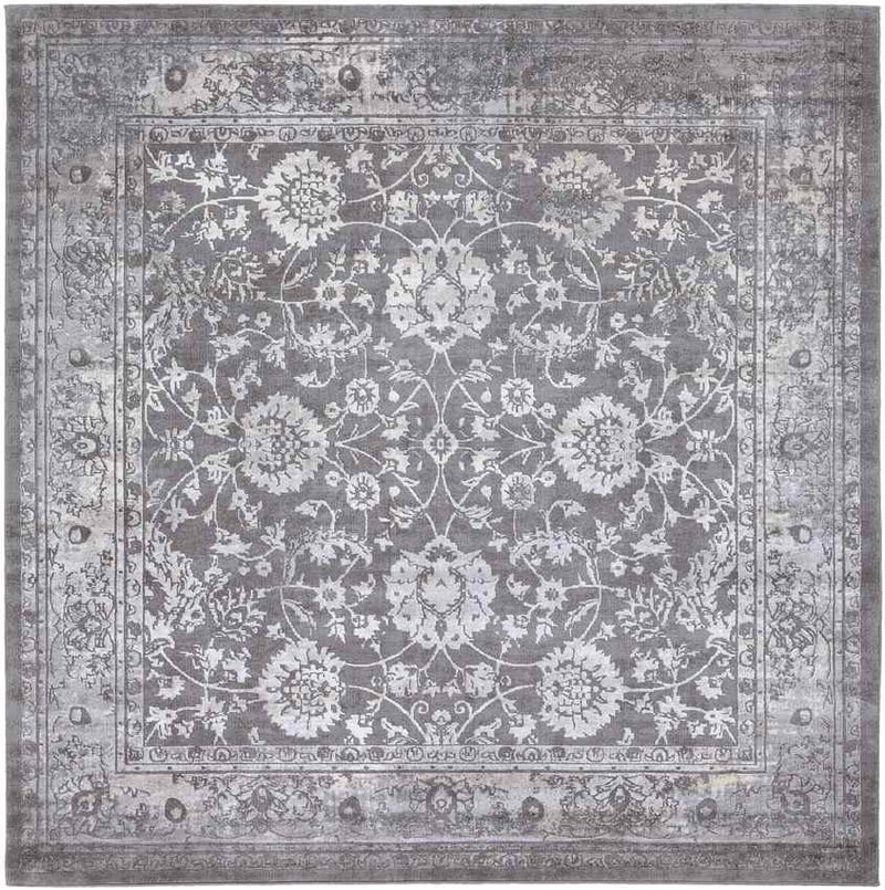 Meadows Traditional Medium Gray Area Rug