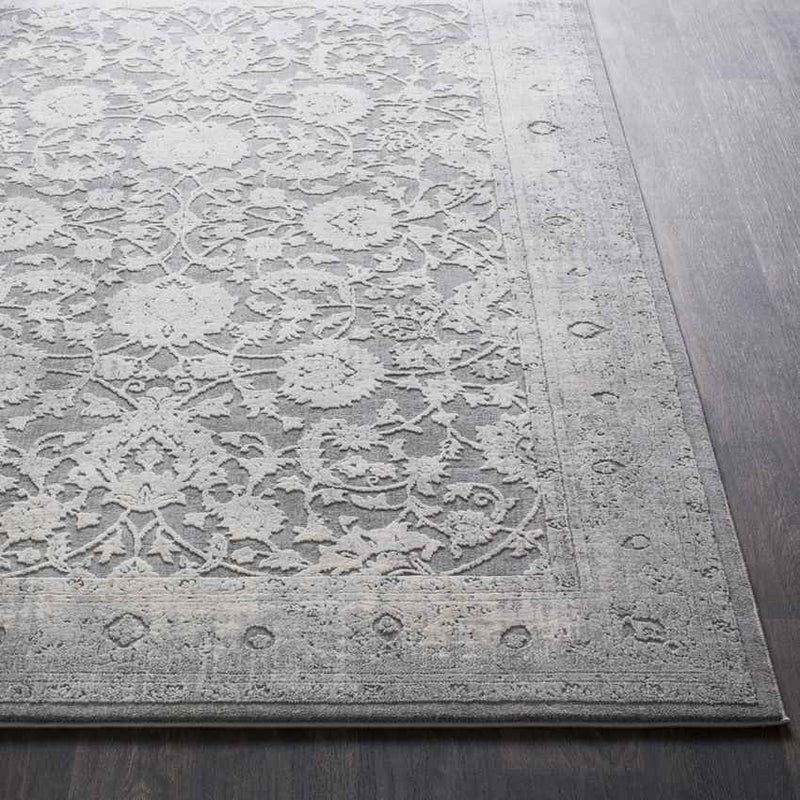 Meadows Traditional Medium Gray Area Rug