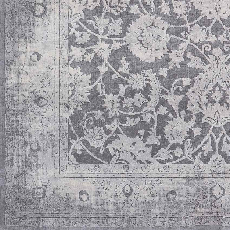 Meadows Traditional Medium Gray Area Rug