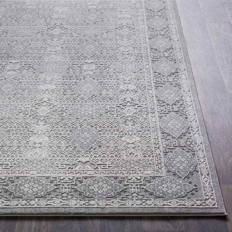 Paradise Traditional Taupe Area Rug