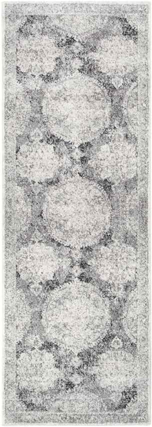 Placentia Traditional Light Gray Area Rug