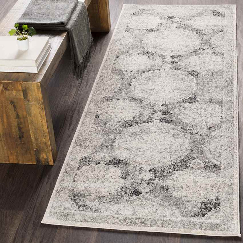 Placentia Traditional Light Gray Area Rug