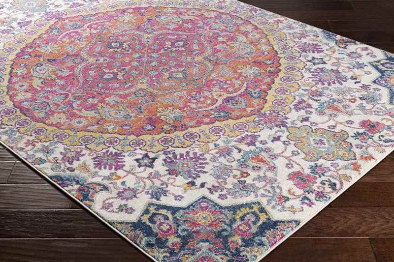 Point May Traditional Saffron Area Rug