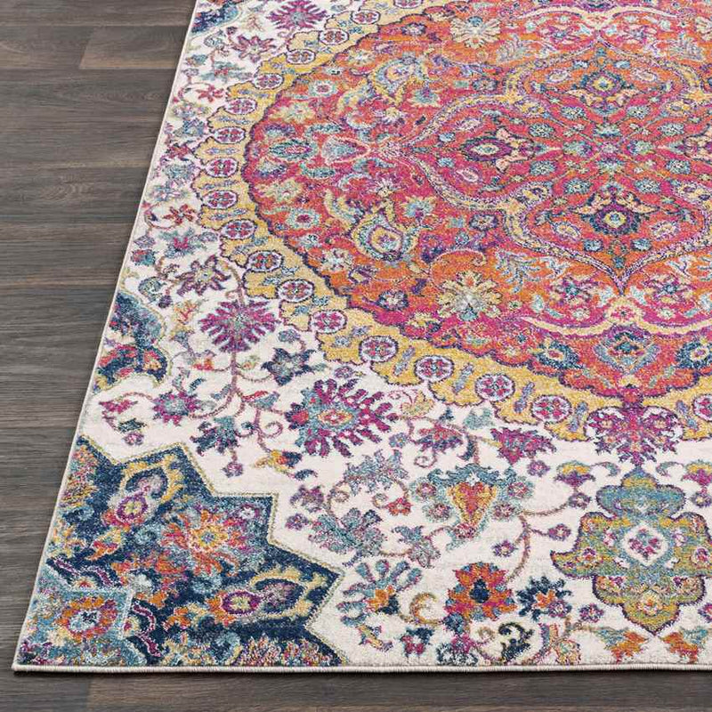 Point May Traditional Saffron Area Rug