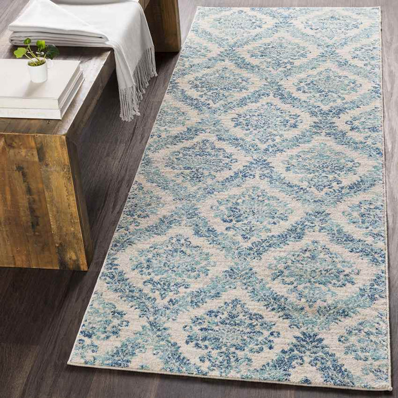 Bellburns Cottage Teal Area Rug