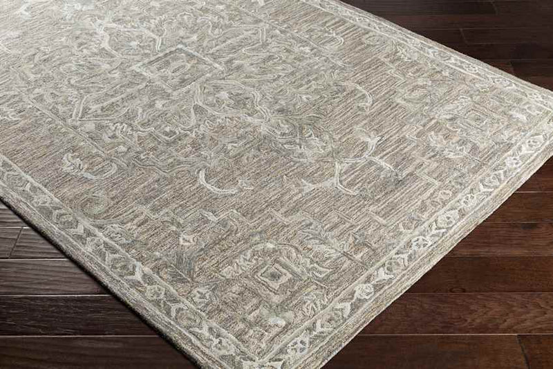 Traytown Traditional Camel Area Rug