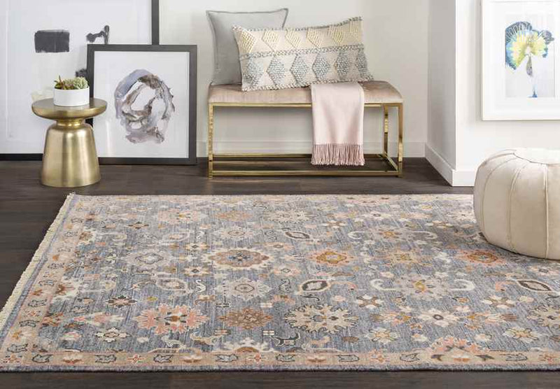 Coulsdon Traditional Camel Area Rug