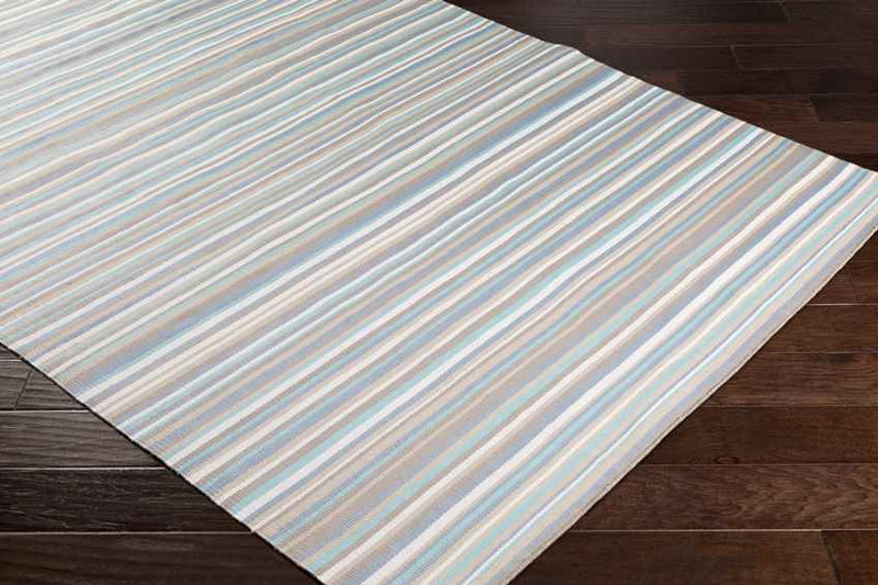 Triton Modern White/Gray Area Rug