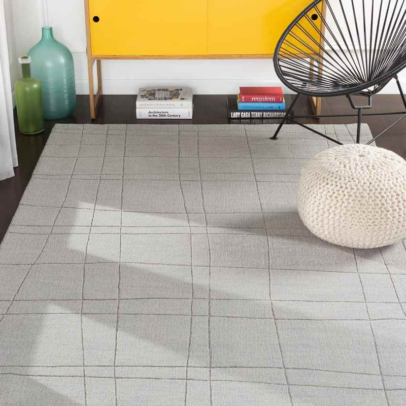 Digby Modern Light Gray Area Rug