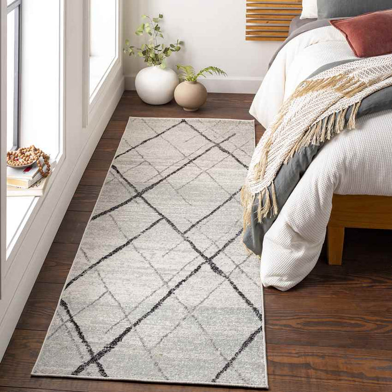 Caledon Modern Light Gray Area Rug