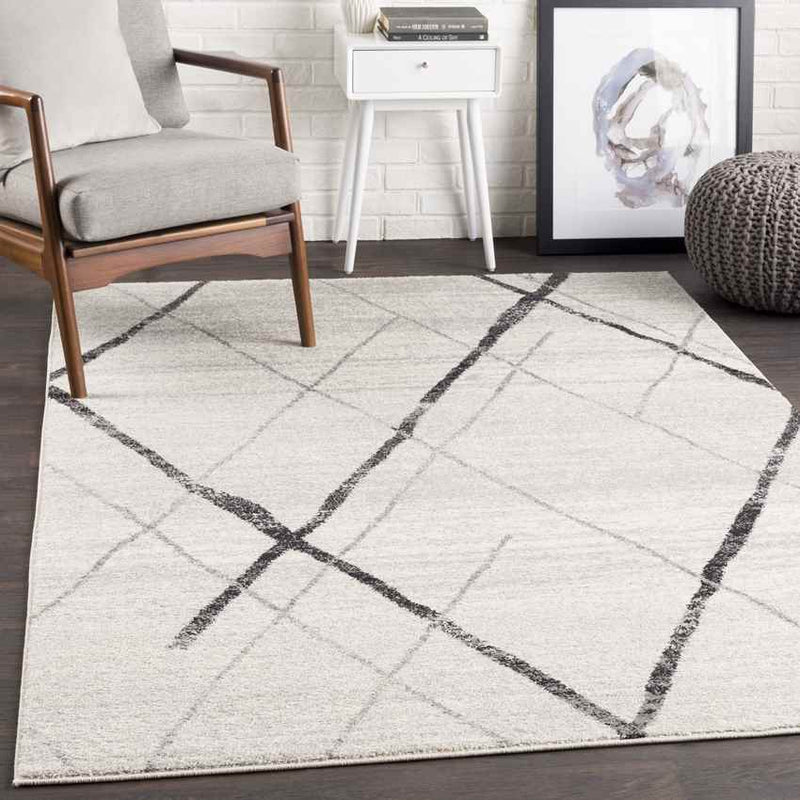 Caledon Modern Light Gray Area Rug