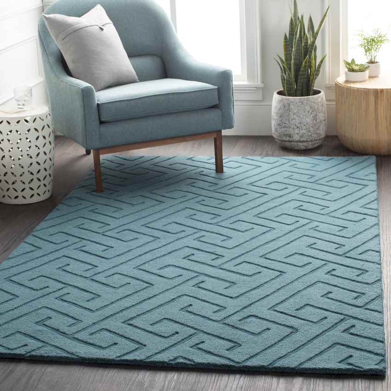 Kearney Modern Emerald Area Rug